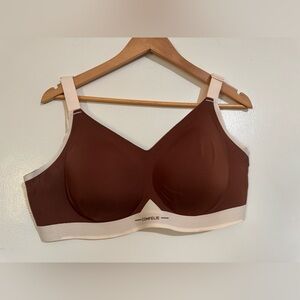 Comfelie XL Plus Brown Full Coverage Bra